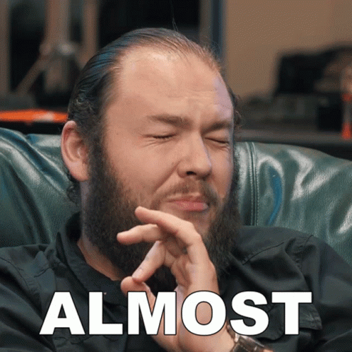 Sam Gorski Says Almost GIF