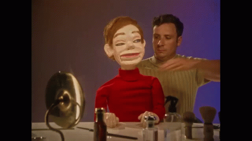 Sam Halliday Two Puppet Choke GIF