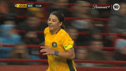 Sam Kerr Slides On Field Ponder GIF