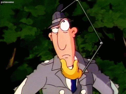 Sam Ponder Inspector Gadget Touch Chin GIF