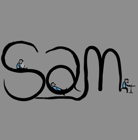 Sam Ponder Lettering Animation GIF