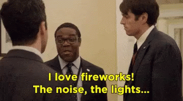 Sam Richardson Veep Funny I Love Fireworks GIF