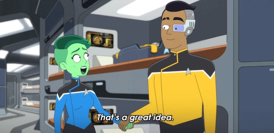 Sam Rutherford And Dvana Tendi Good Thinking GIF