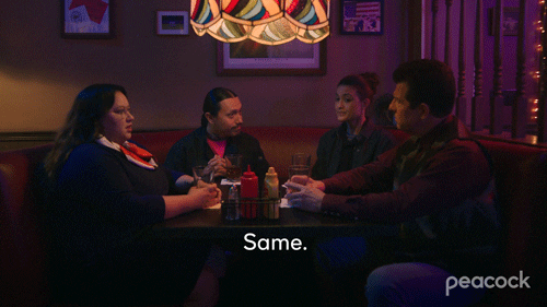 Same Group Approval Dinner Table GIF
