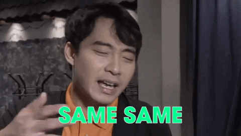 Samesies Same Uncle Roger GIF