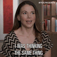Samesies Thinking The Same Thing GIF