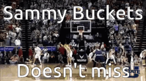 Sammy Buckets Misses Shot