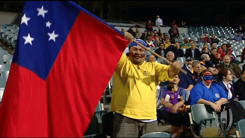 Samoa Flag Rugby World Cup GIF