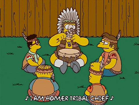Samson I Am Home Tribal Chief GIF