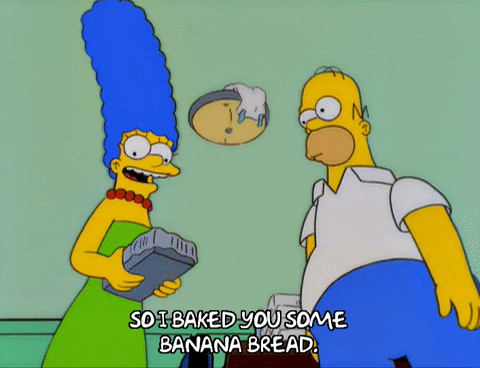 Samsons Baked Some Spinning Banana Bread GIF