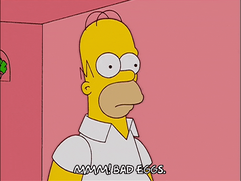 Samsons Mmm Bad Egg Dog GIF