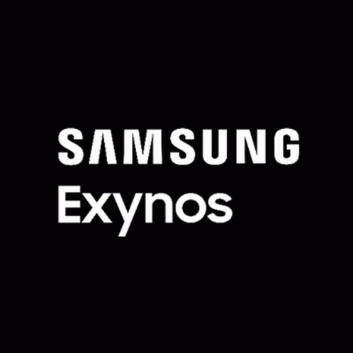 Samsung Exynos Logo On A Black Background GIF