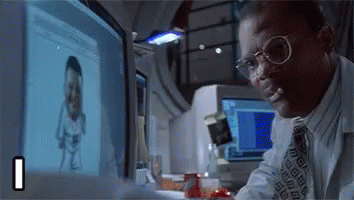 Samuel Jackson Hacking Screen Hate This GIF