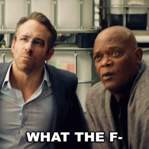 Samuel L Jackson And Ryan Reynold What GIF