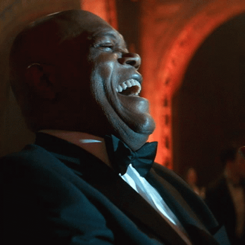 Samuel L Jackson Laughing Out Loud GIF