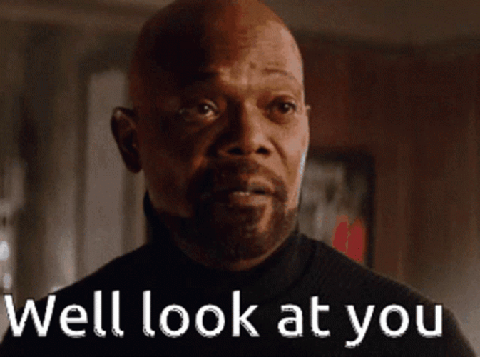 Samuel L. Jackson Looking Good GIF