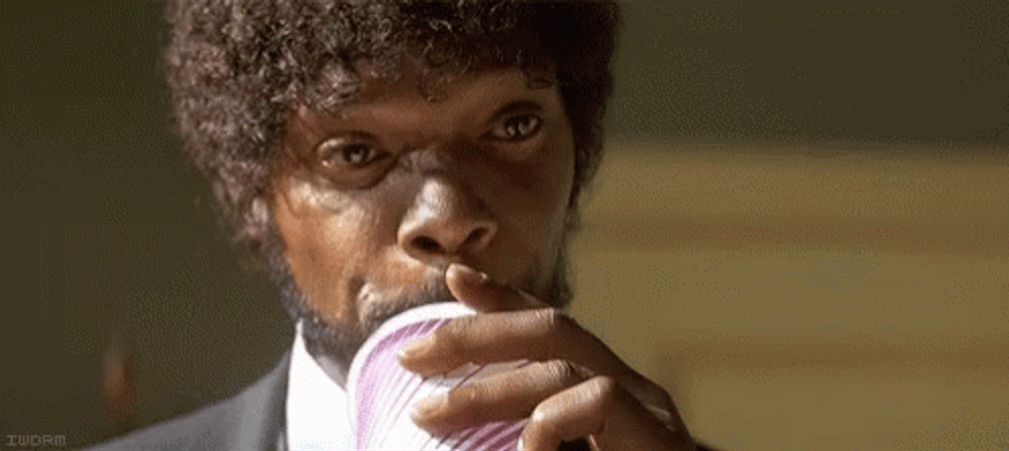 Samuel L Jackson Oh Really Sips GIF