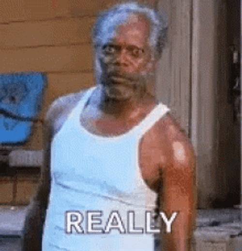 Samuel L Jackson Old Man Really GIF