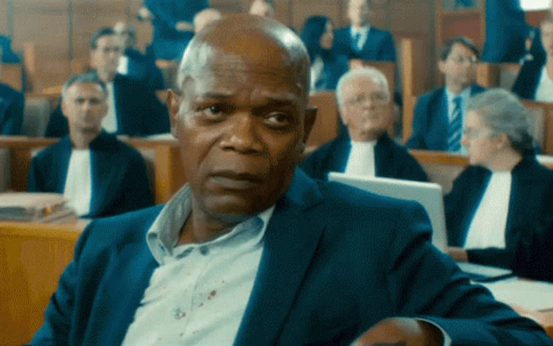 Samuel L Jackson Wink Eyes GIF