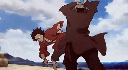 Samurai Champloo Mugen Missing An Attack GIF