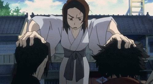 Samurai Champloo Fuu Mad At Mugen GIF
