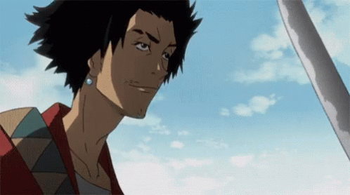 Samurai Champloo Mugen Passive Reaction GIF
