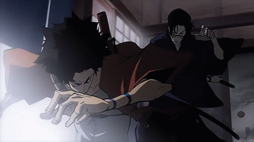 Samurai Champloo Mugen Intense Battle GIF