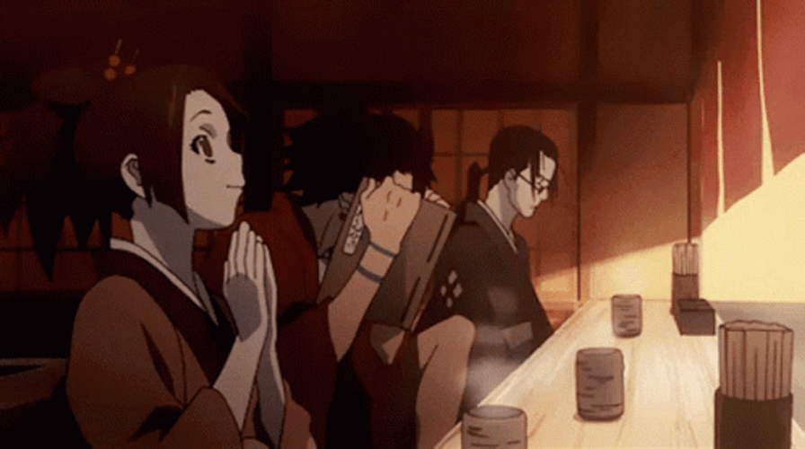 Samurai Champloo Fuu Praying GIF