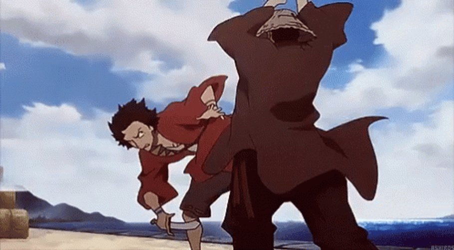 Samurai Champloo Mugen Missing An Attack GIF