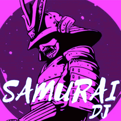 Samurai DJ Illustration