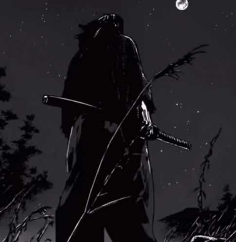 Samurai DJ Illustration