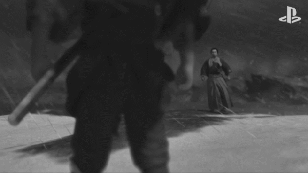 Samurai Man Duel GIF