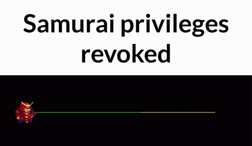 Samurai Privileges Revoked Rhythm Doctor GIF