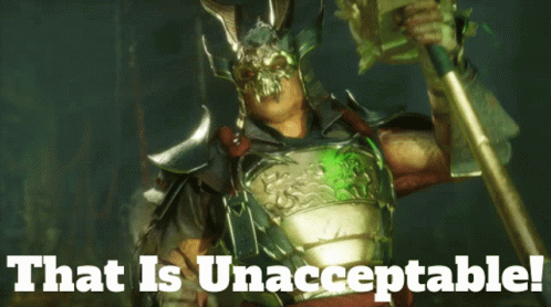 Samurai with Unacceptable Words