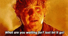 Samwise Gamgee Just Let It Go GIF