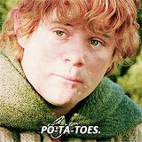 Samwise Gamgee Potatoes GIF