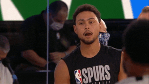 San Antonio Spurs Player Practice Shot GIF