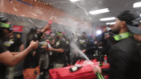 San Diego Padres Championship Party GIF