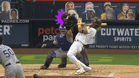 San Diego Padres Funny Backward Contortion GIF