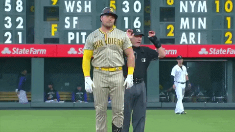 San Diego Padres Homerun Dance GIF
