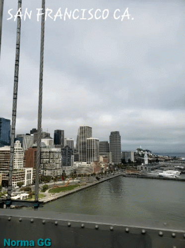 San Francisco Aerial View Norma GG GIF