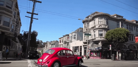 San Francisco California Crossroads GIF
