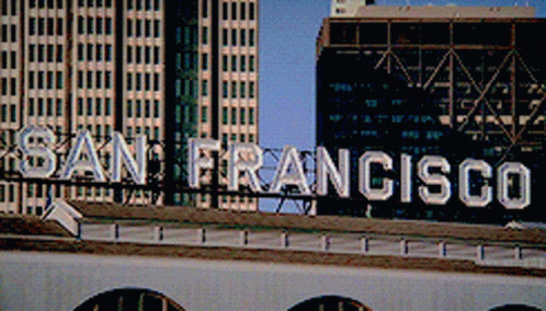 San Francisco Is Lit Sign GIF