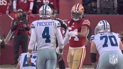 San Francisco Niners Heated Game GIF