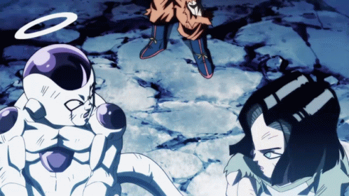 San Goku Concentrating For Spirit Bomb GIF