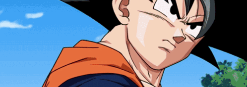 San Goku Spirit Bomb Attack GIF
