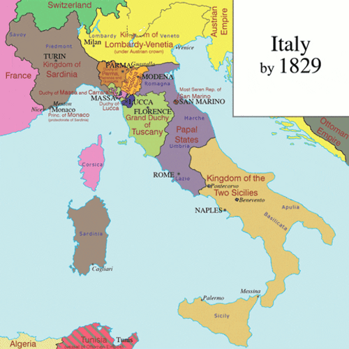 San Marino Animated History Map GIF