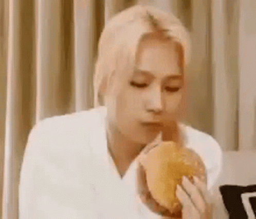 Sana Enjoys Whataburger GIF
