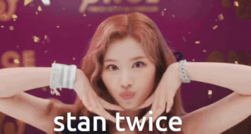 Sana Twice Stan GIF