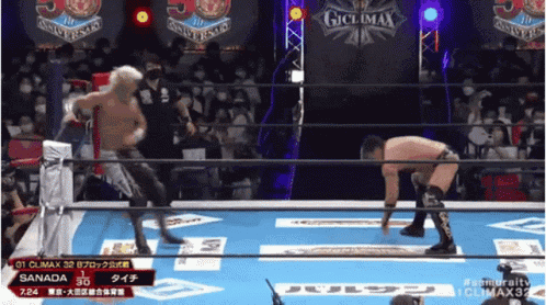 Sanada and Go Climax Wrestling Match